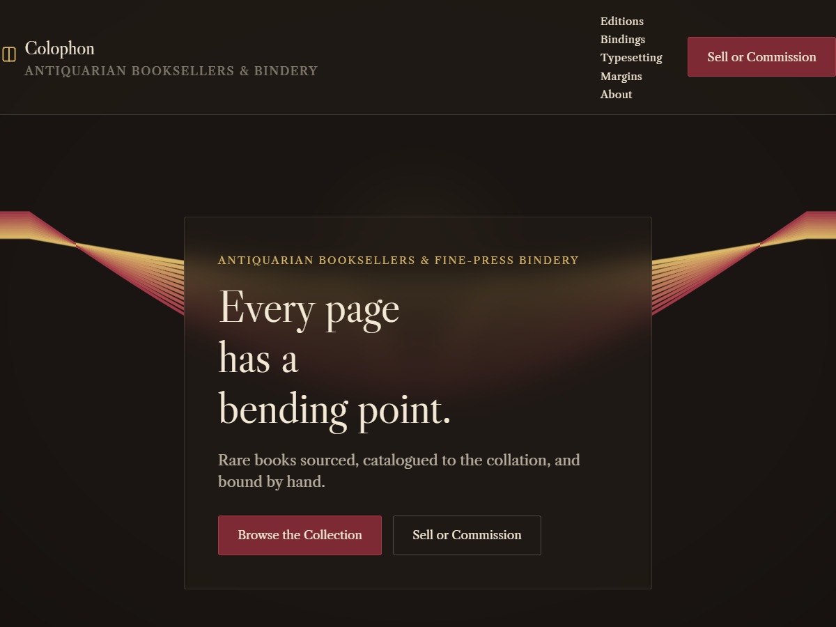Colophon